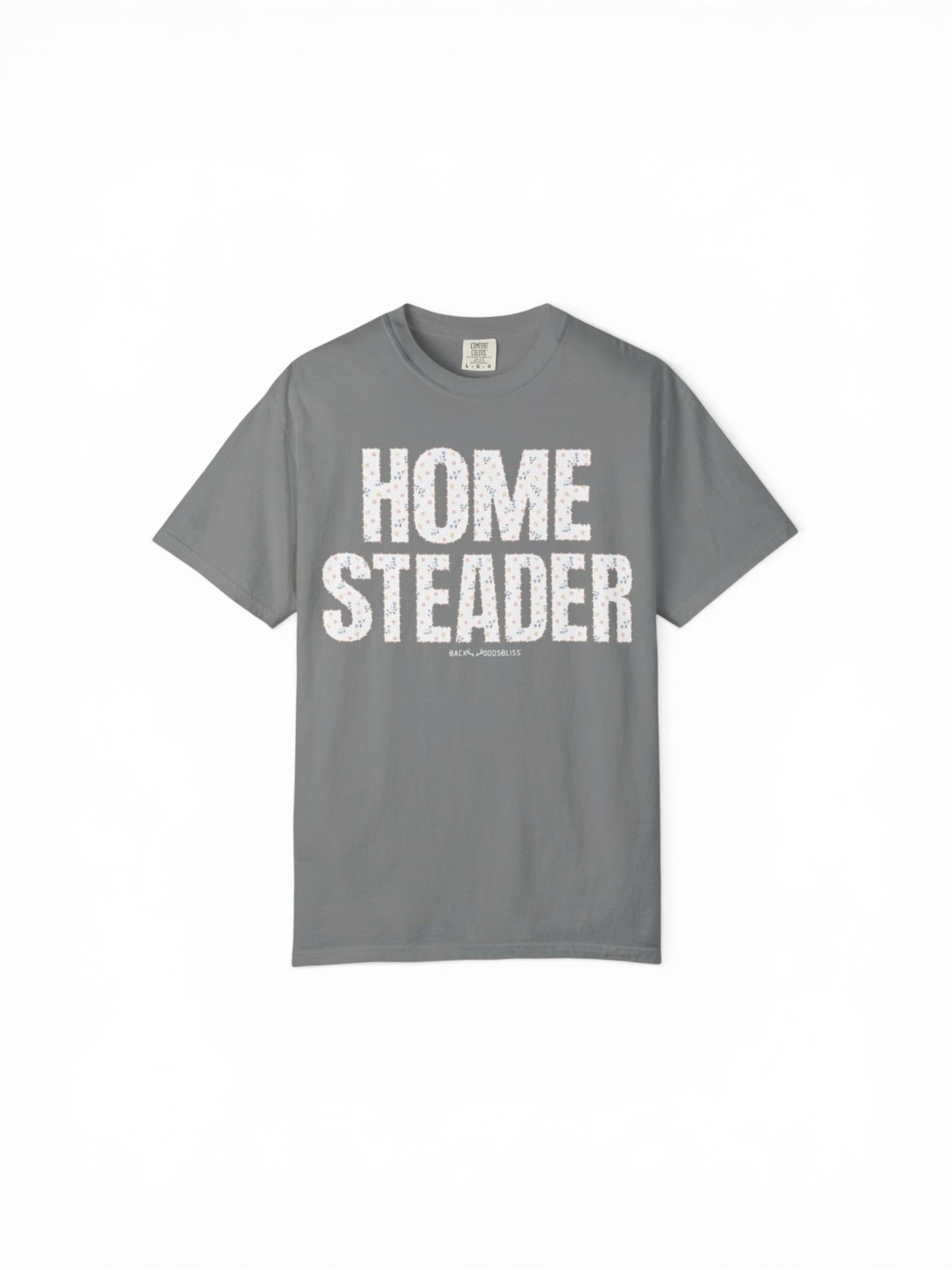 Homesteader Unisex CC Tee-Gray