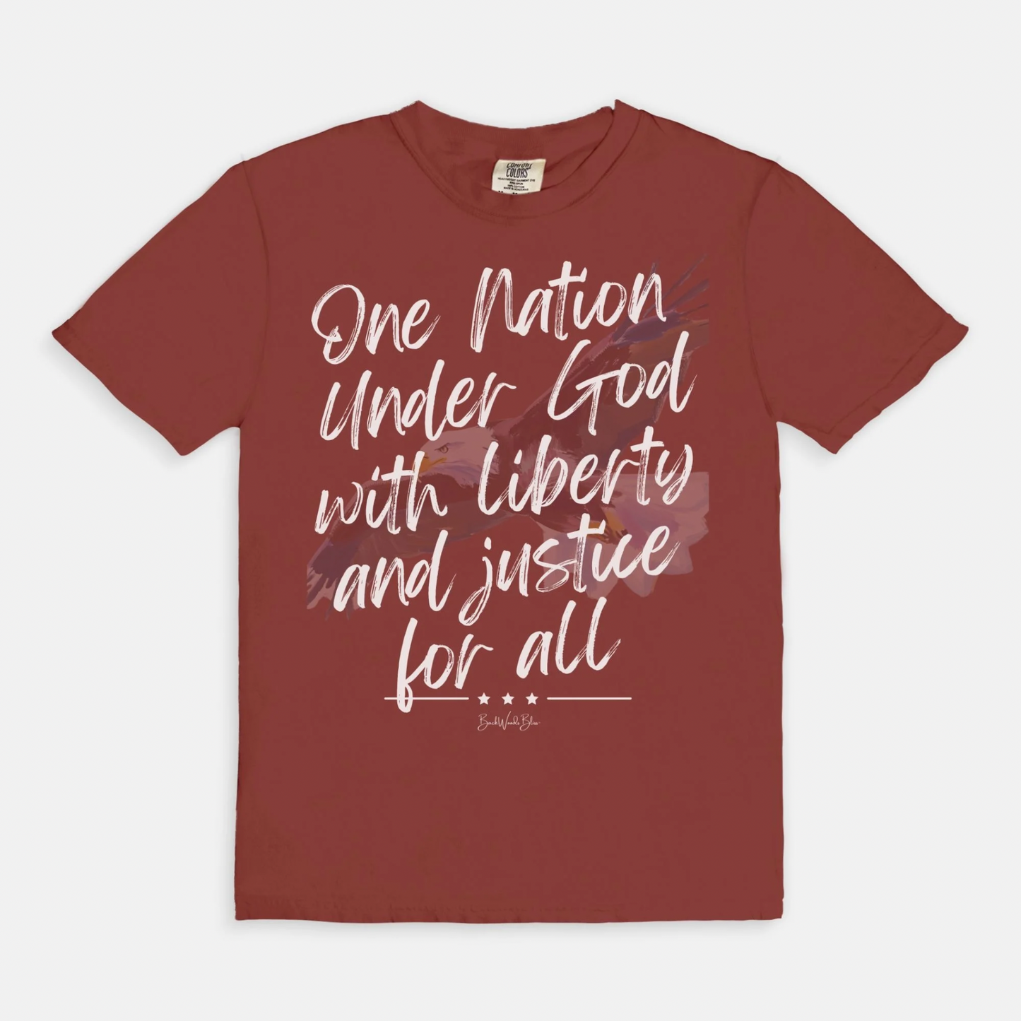 One Nation Under God Unisex CC Tee-Chili