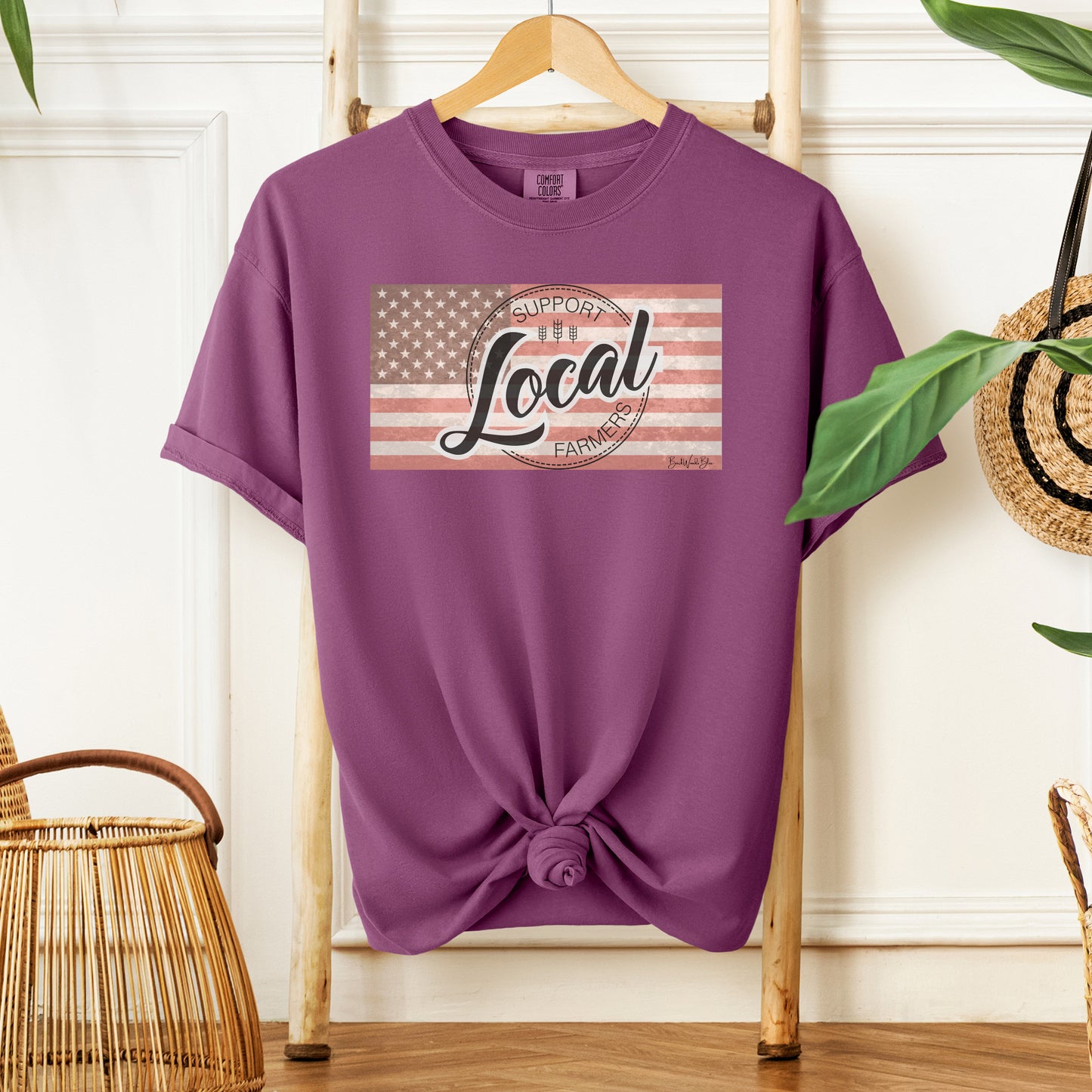 Support Your Local Farmer Unisex CC Tee