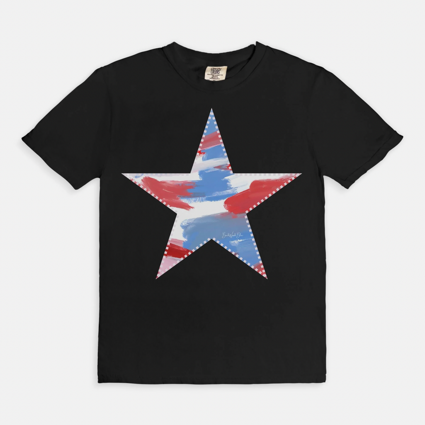 Star Patriot Unisex CC Tee-Black