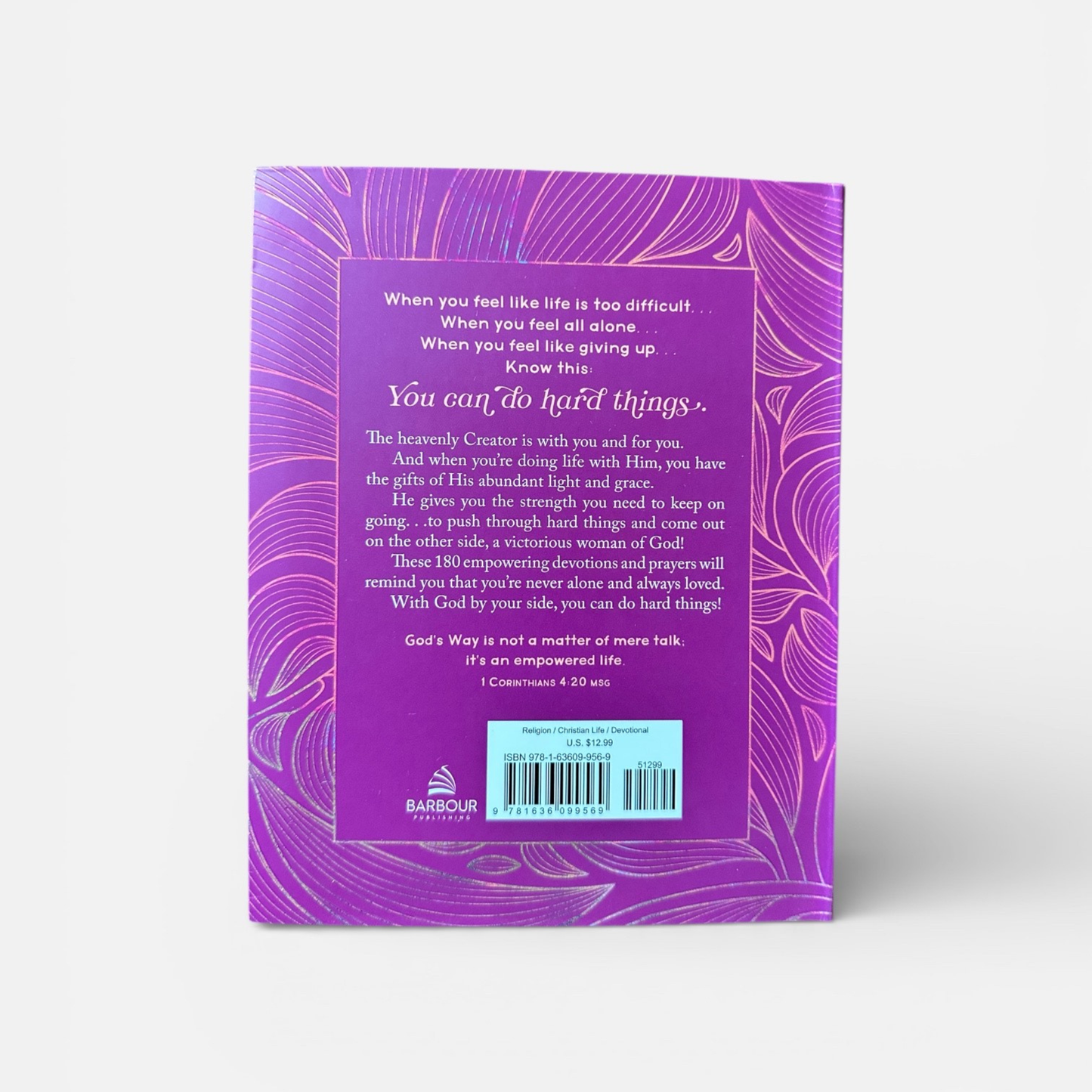 You Can Do Hard Things Devotions for Women Book
