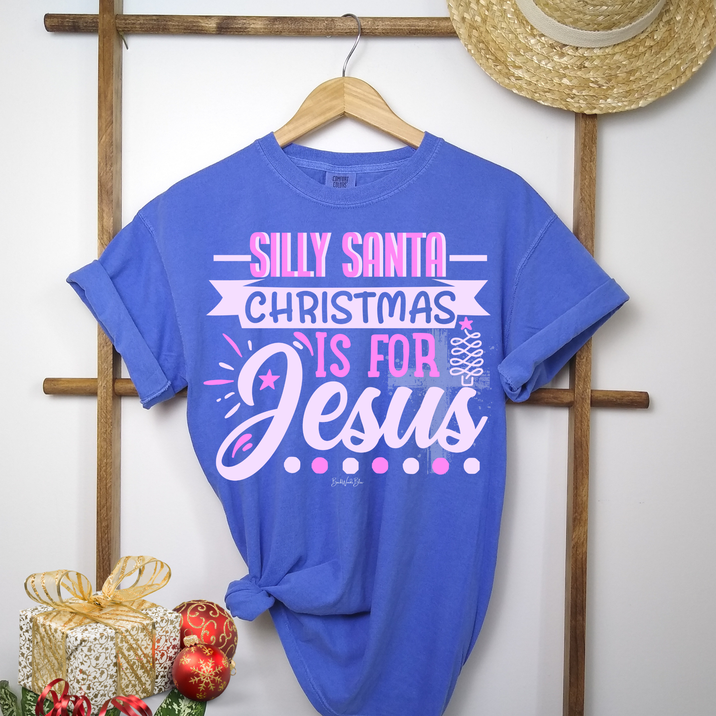 Christmas is for Jesus Unisex CC Tee-Periwinkle