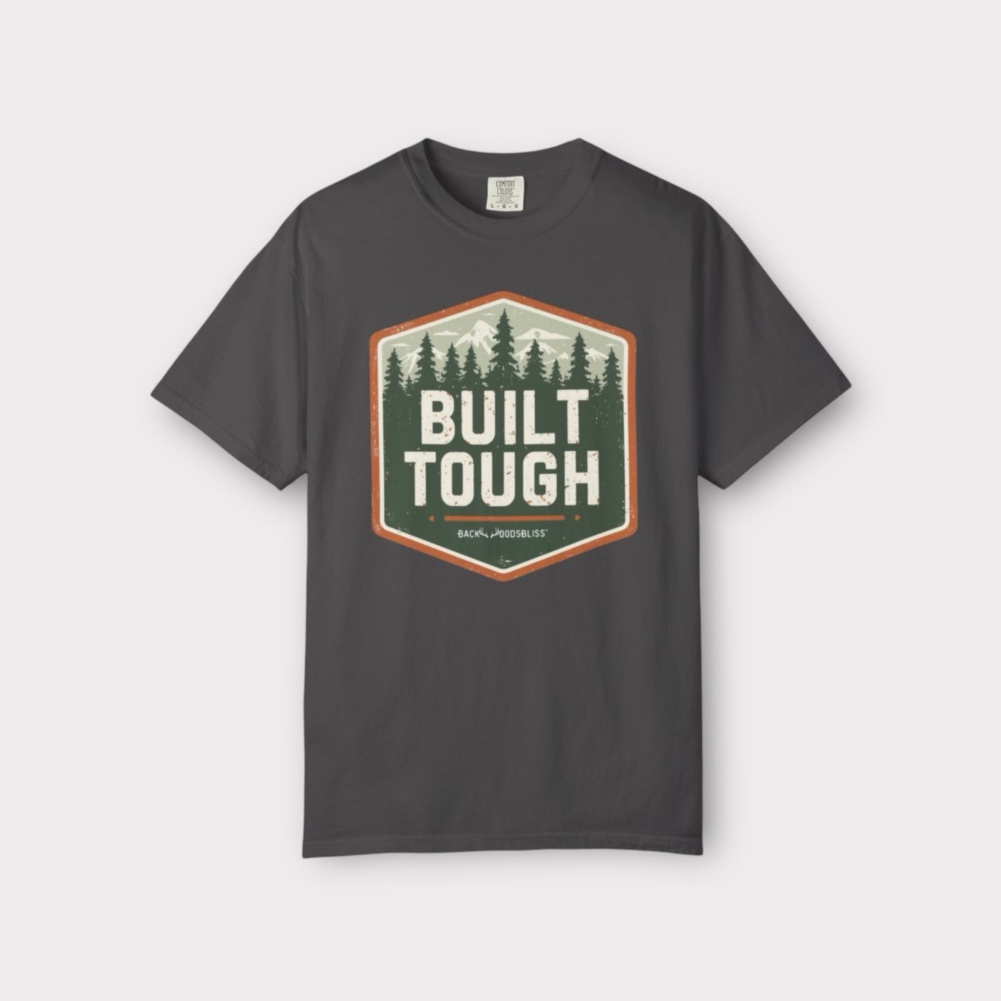 Built Tough Unisex CC Tee-Graphite