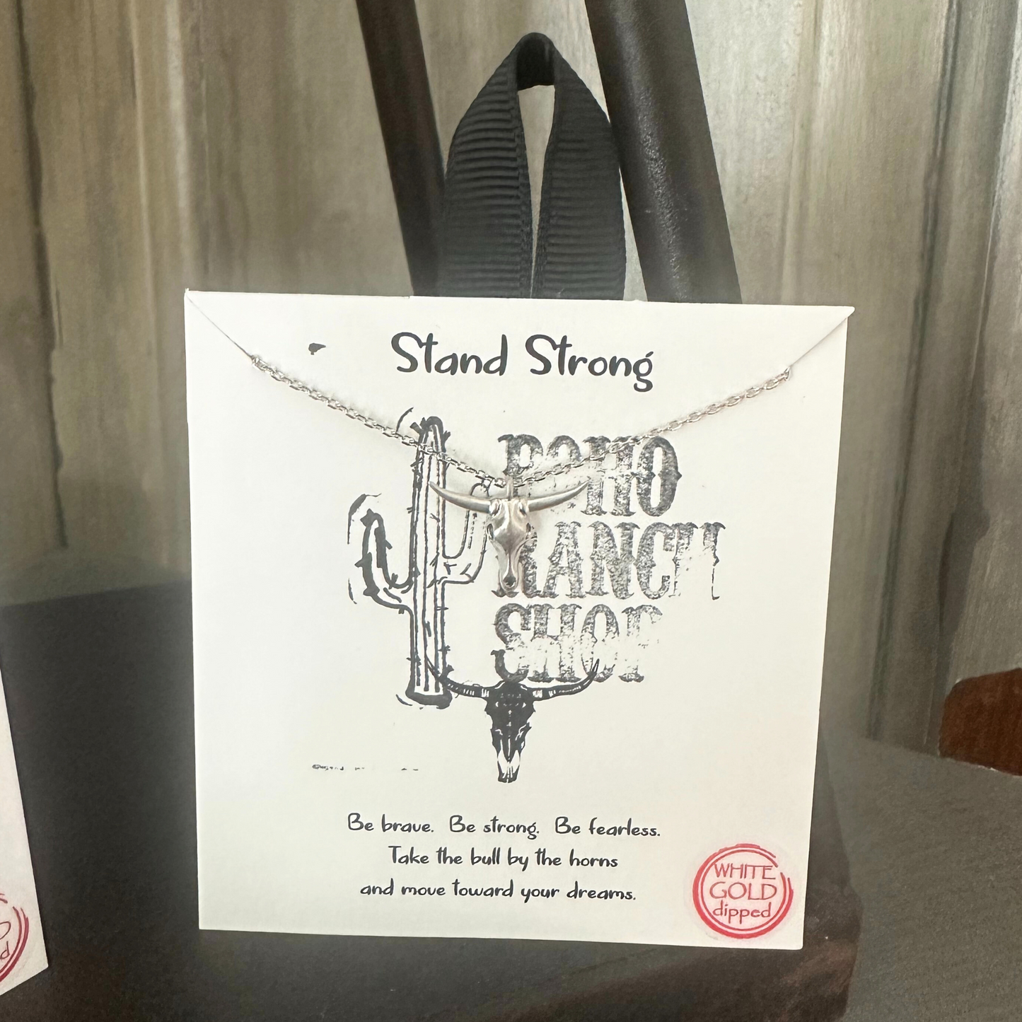Steer Dainty Necklace