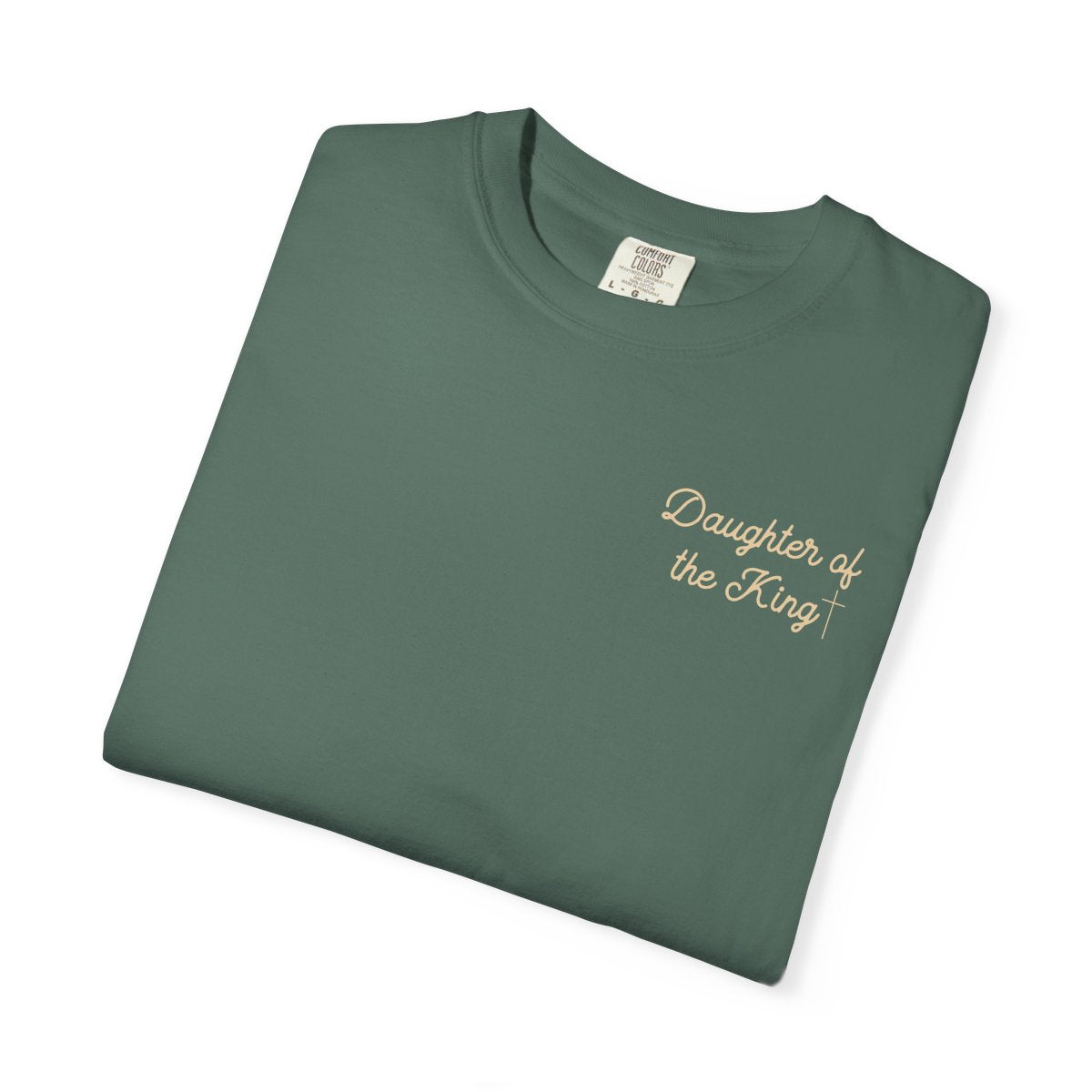 Daughter of the King (Forgiven) Unisex CC Tee-Blue Spruce