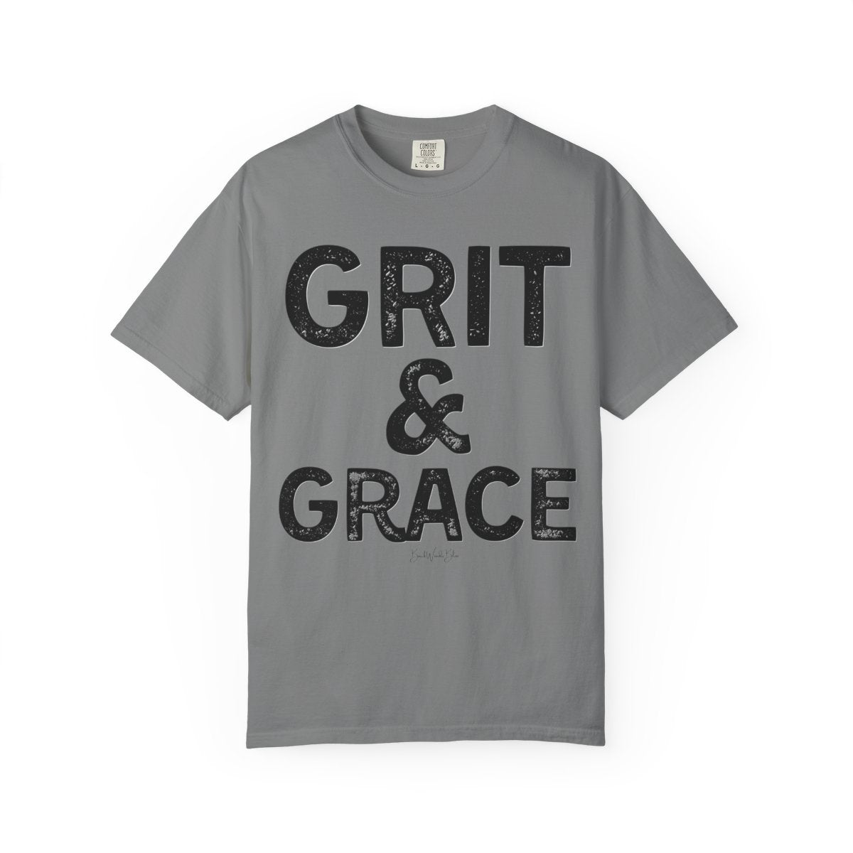 Grit & Grace Unisex CC Tee-Grey