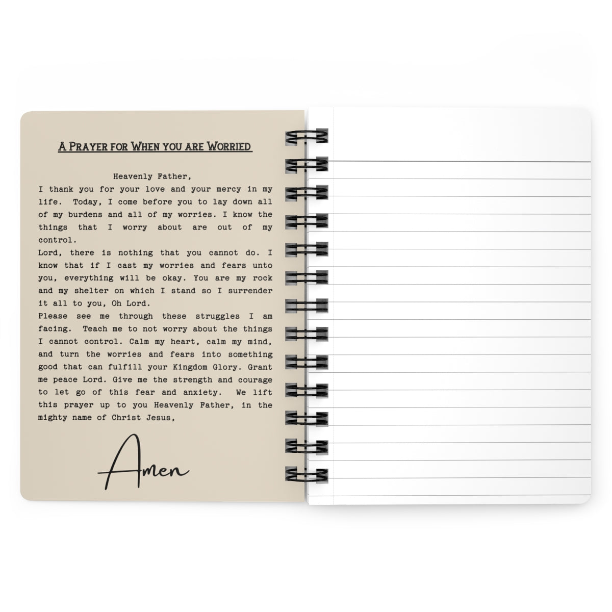 Turning Worries into Prayers Prayer Journal