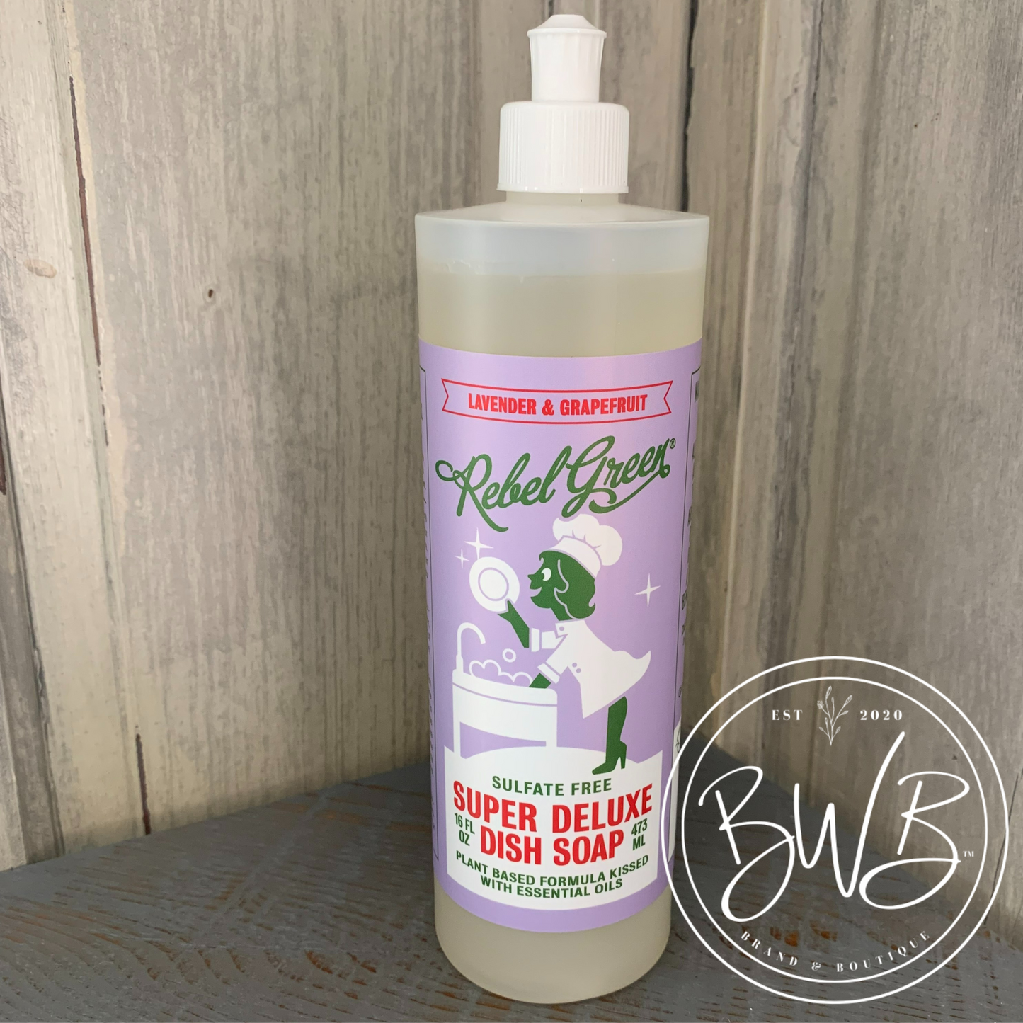 Rebel Green Dish Soap