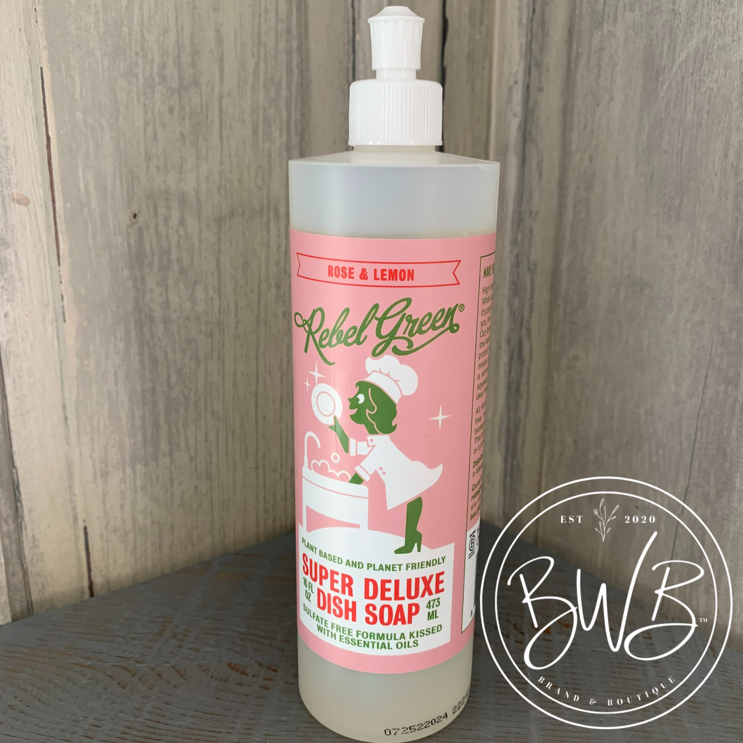 Rebel Green Dish Soap