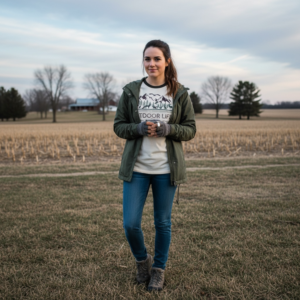 Outdoor Life Unisex NL Ringer Tee