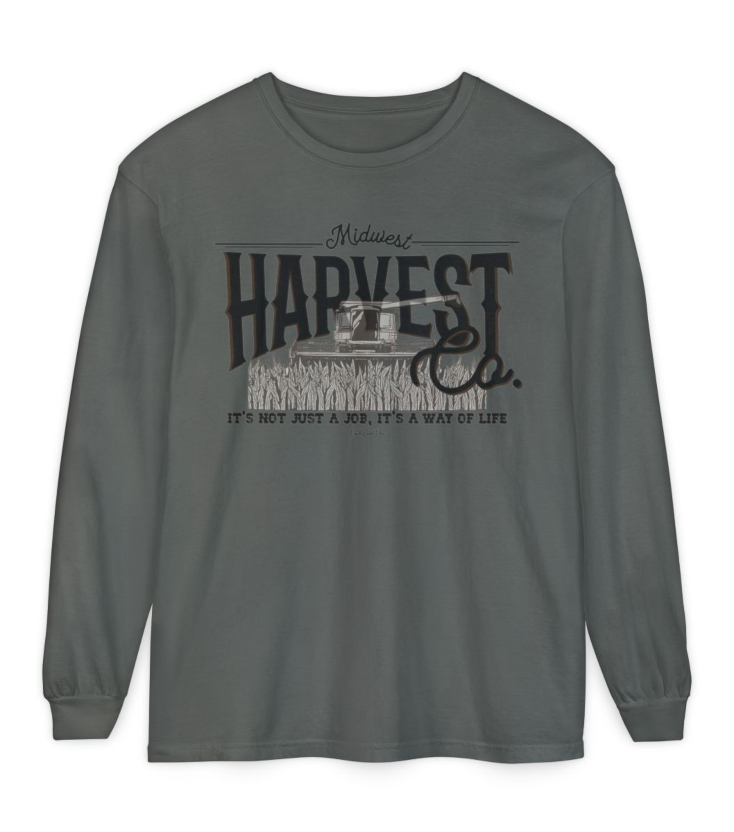 Midwest Harvest Co. Unisex CC Long Sleeve Tee