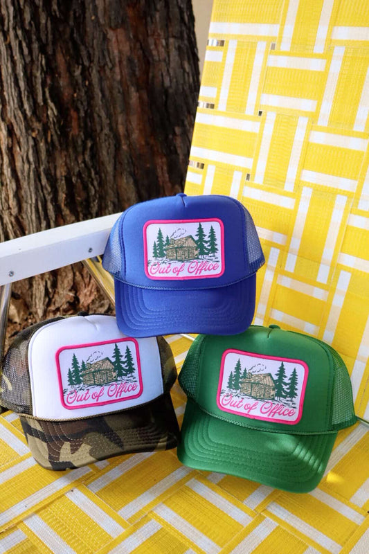 Out of Office Patch Trucker Hat