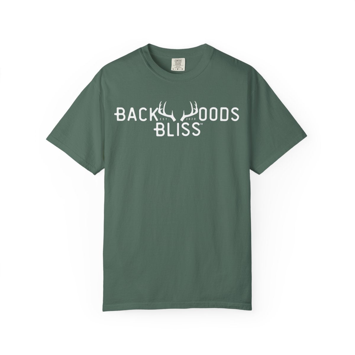 Backwoods Bliss Brand Tee-Blue Spruce