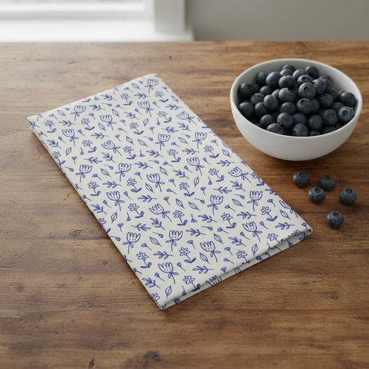 Backwoods Floral Microfiber Tea Towel