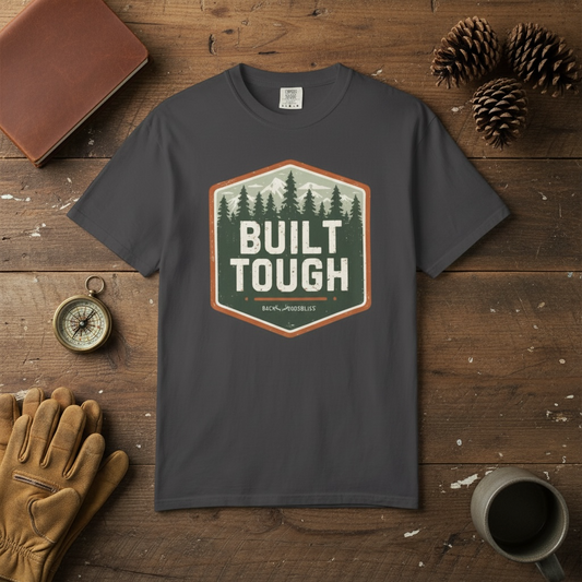 Built Tough Unisex CC Tee-Graphite
