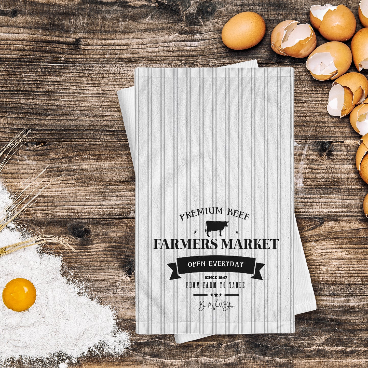 Farmers Market Microfiber Hand Towel