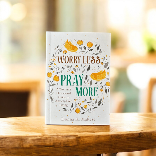 Worry Less, Pray More Woman's Devotional Book