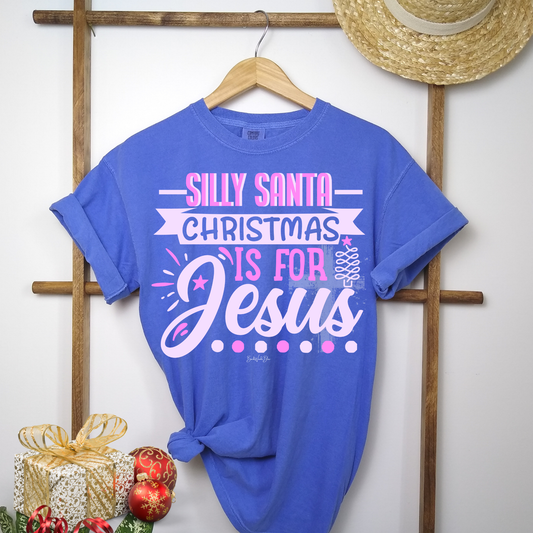 Christmas is for Jesus Unisex CC Tee-Periwinkle