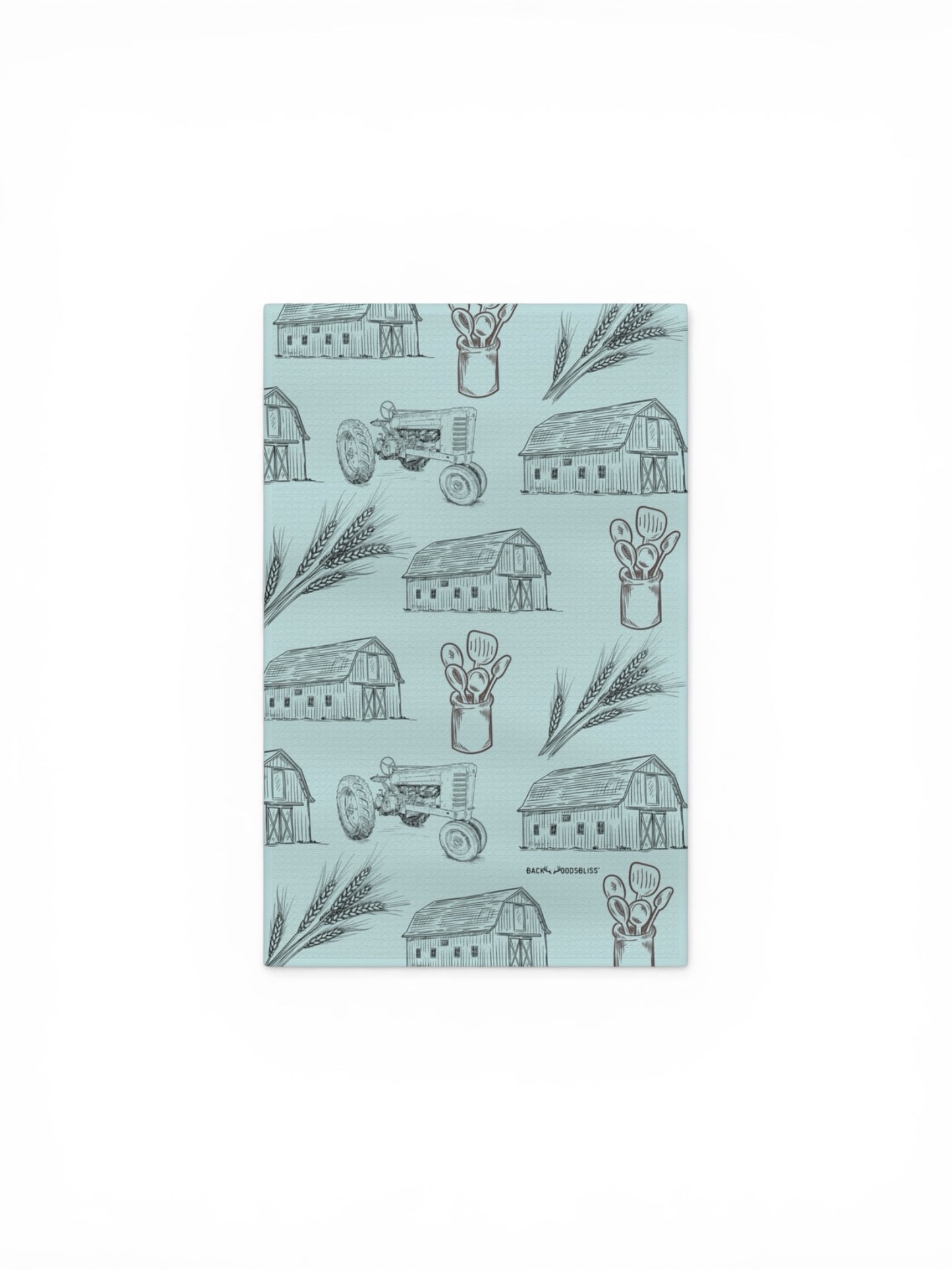 Vintage Farm Microfiber Tea Towel