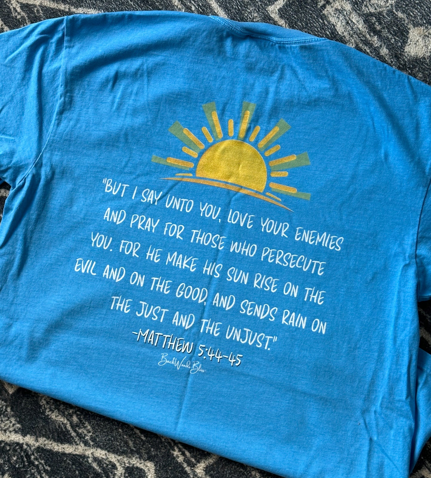 Pray Without Ceasing Unisex CC Tee-Royal Caribe