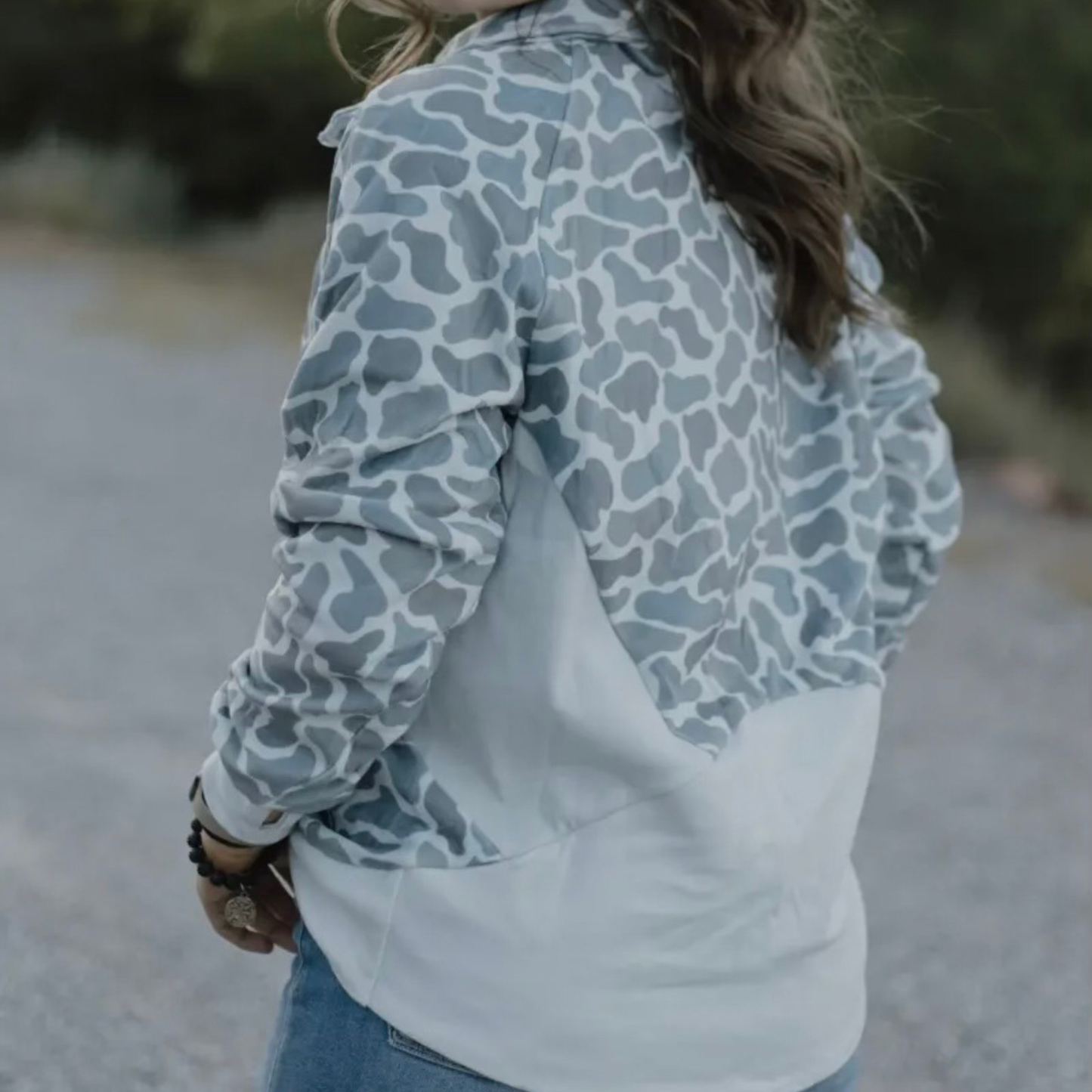 Nothing in My Way Camo Pullover