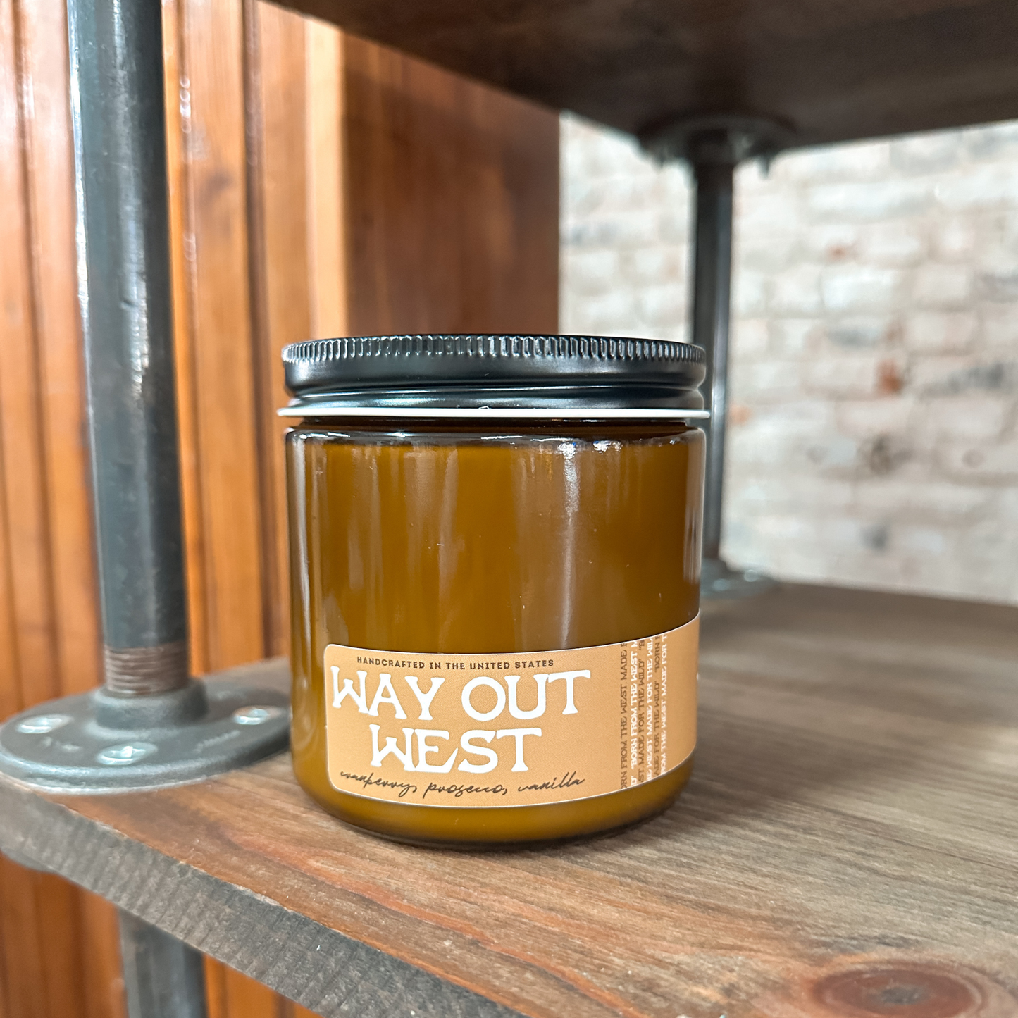 Way Out West Soy/Coconut Wax Blend Candle-13 oz