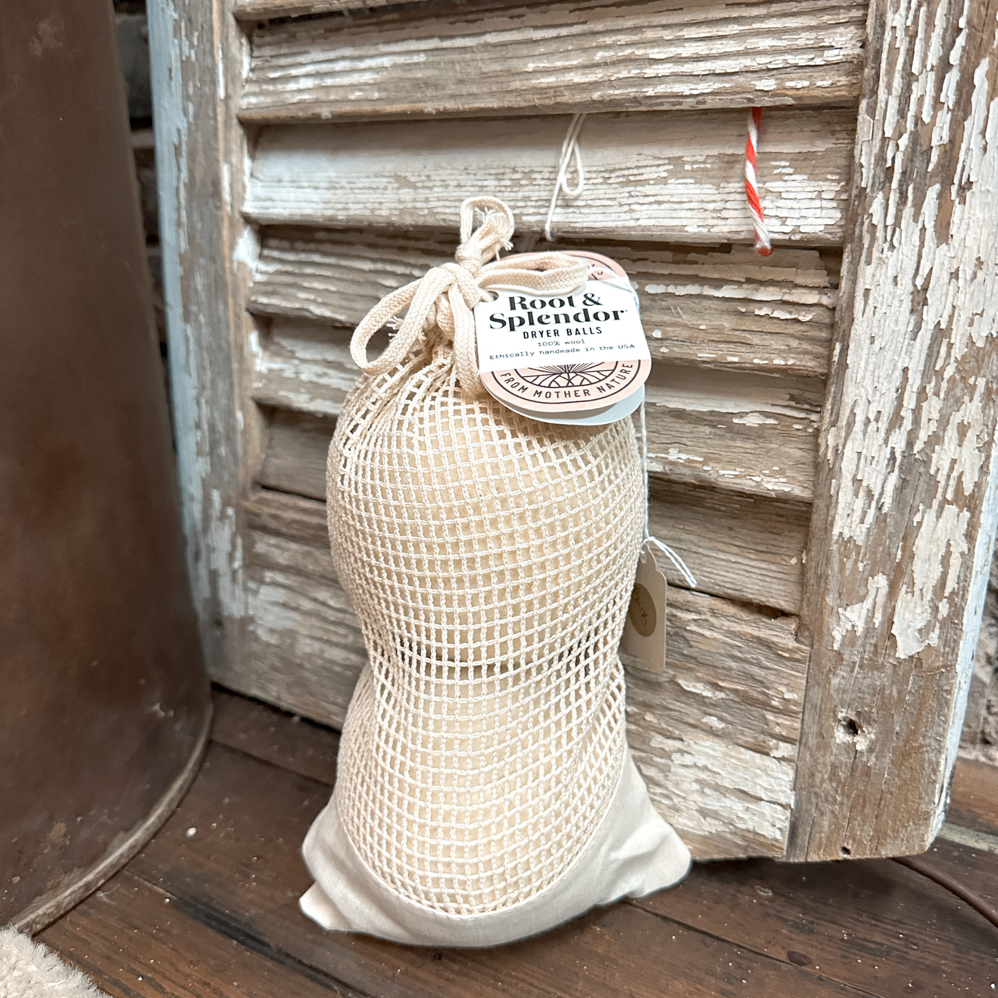 Root & Splendor Handmade Organic Wool Dryer Balls