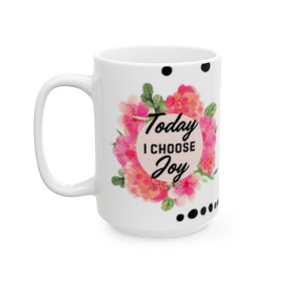 Choose Joy 15 oz. Ceramic Mug