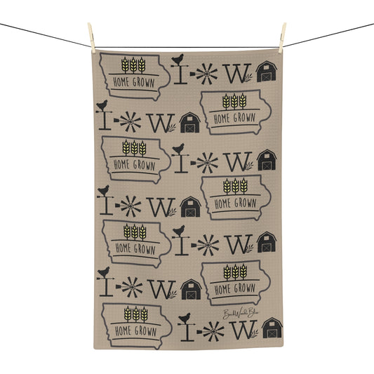 Iowa Homegrown Microfiber Tea Towel